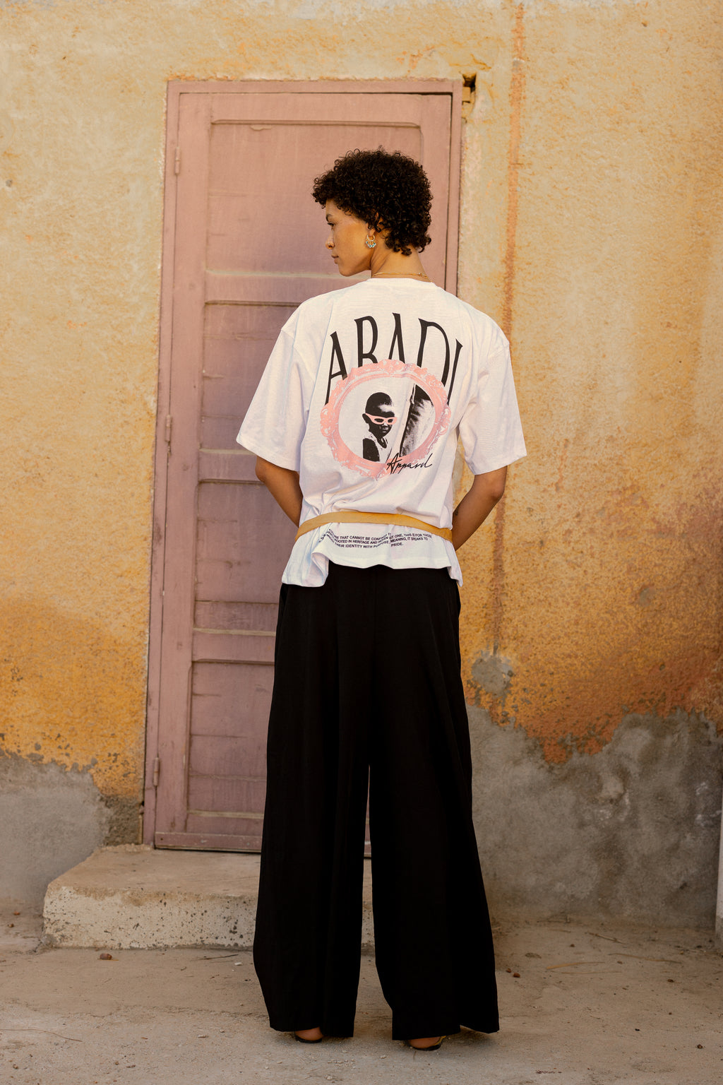 White Printed tshirt